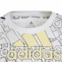 Camisola de Manga Curta Infantil Adidas Brand Love Branco | Tienda24 - Global Online Shop Tienda24.eu