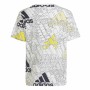 Camisola de Manga Curta Infantil Adidas Brand Love Branco | Tienda24 - Global Online Shop Tienda24.eu