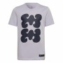 Child's Short Sleeve T-Shirt Adidas Marimekko Graphic Plum | Tienda24 - Global Online Shop Tienda24.eu