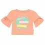 Maglia a Maniche Corte per Bambini Converse Ruffle Salmone di Converse, T-shirt - Rif: S6484988, Prezzo: 29,22 €, Sconto: %