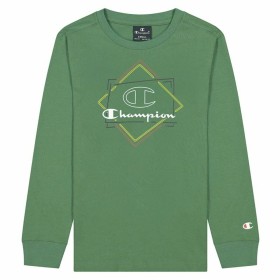 Shirt Infantil Champion Athletic Crewneck Verde de Champion, Camisolas de manga comprida - Ref: S6484997, Preço: 14,08 €, Des...