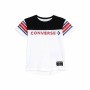 Camiseta de Manga Corta Infantil Converse Retro Sport Blanco | Tienda24 - Global Online Shop Tienda24.eu