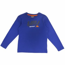 T-shirt à manches longues enfant Kappa Sportswear Martial Bleu de Kappa, Garçon - Réf : S6485012, Prix : 0,00 €, Remise : %