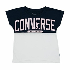 T shirt à manches courtes Enfant Converse Worldwide Bleu foncé de Converse, T-shirts - Réf : S6485024, Prix : 25,03 €, Remise...