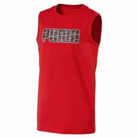 Camiseta de Manga Corta Infantil Puma Hero SL Tee Rojo de Puma, Niño - Ref: S6485035, Precio: 13,83 €, Descuento: %