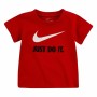 Maglia a Maniche Corte per Bambini Nike Rosso | Tienda24 - Global Online Shop Tienda24.eu