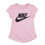 Camisola de Manga Curta Infantil Nike Futura SS Cor de Rosa de Nike, Camisolas de manga curta - Ref: S6485049, Preço: 15,28 €...