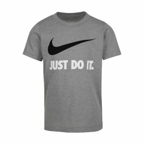 Camiseta de Manga Corta Infantil Nike NKB Swoosh Gris oscuro de Nike, Niño - Ref: S6485054, Precio: 28,35 €, Descuento: %