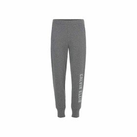 Long Sports Trousers Calvin Klein Knit Dark grey Lady Calvin Klein - 1