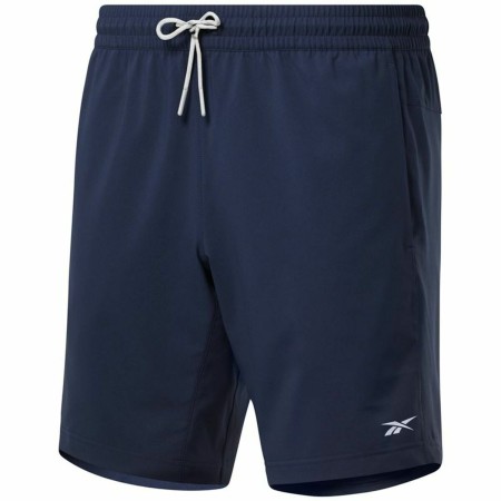 Pantaloni Corti Sportivi da Uomo Reebok Ready Azzurro | Tienda24 - Global Online Shop Tienda24.eu