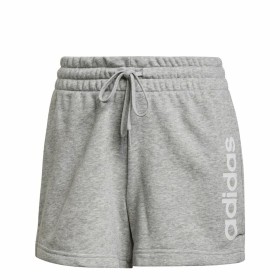 Short de Sport pour Femme Adidas Essentials Slim Logo Gris de Adidas, Femme - Réf : S6485252, Prix : 0,00 €, Remise : %