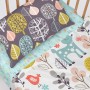 Bettwäsche-Set HappyFriday Moshi Moshi Woodland Bunt Babybettchen 2 Stücke von HappyFriday, Bettlaken und Kopfkissenbezüge - ...