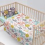 Set di Lenzuola HappyFriday Moshi Moshi Woodland Multicolore Culla Neonato 2 Pezzi di HappyFriday, Lenzuola e federe per cusc...