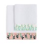 Towel set HappyFriday Moshi Moshi Panda Garden Pink 2 Pieces | Tienda24 - Global Online Shop Tienda24.eu