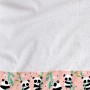 Towel set HappyFriday Moshi Moshi Panda Garden Pink 2 Pieces | Tienda24 - Global Online Shop Tienda24.eu