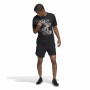 Pantalones Cortos Deportivos para Hombre Adidas Hiit Movement Negro 7" de Adidas, Hombre - Ref: S6485308, Precio: 29,03 €, De...