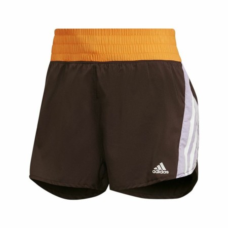 Short de Sport pour Femme Adidas Hyperglam Marron | Tienda24 - Global Online Shop Tienda24.eu