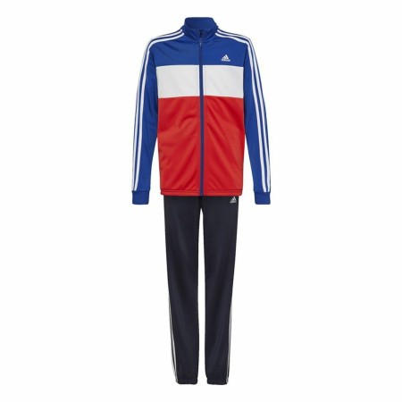 Children’s Tracksuit Adidas Essentials Red Blue | Tienda24 - Global Online Shop Tienda24.eu