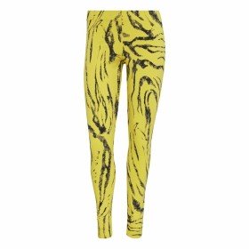 Leggings de Sport pour Femmes Adidas Future Icons Animal-Print Jaune Adidas - 1