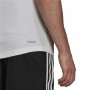 Men’s Short Sleeve Polo Shirt Adidas Primeblue 3 Stripes White by Adidas, Polos - Ref: S6485485, Price: 30,06 €, Discount: %