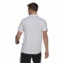 Polo de Manga Curta Homem Adidas Primeblue 3 Stripes Branco de Adidas, Polos - Ref: S6485485, Preço: 30,06 €, Desconto: %