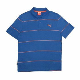 Polo de Manga Corta Hombre Puma Jacquard Azul de Puma, Polos - Ref: S6485488, Precio: 29,22 €, Descuento: %