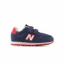 Sports Shoes for Kids New Balance 500 Hook Loop Dark blue | Tienda24 - Global Online Shop Tienda24.eu