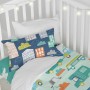 Parure de couette HappyFriday Moshi Moshi Holidays Multicouleur Lit de bébé 2 Pièces de HappyFriday, Couettes et housses de c...