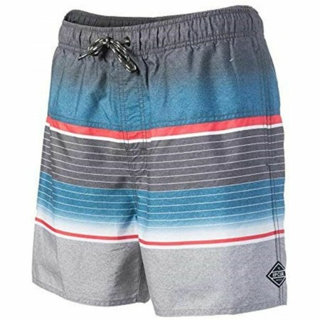 Calção de Banho Homem Rip Curl Volley Raptures 16 Cinzento de Rip Curl, Roupa de banho - Ref: S6485638, Preço: 41,45 €, Desco...