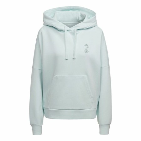 Sweat à capuche femme Adidas Germany Travel Cyan de Adidas, Femme - Réf : S6485685, Prix : 0,00 €, Remise : %