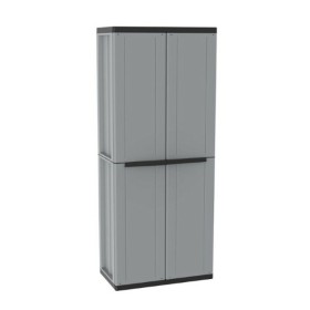 Escobero Schrank. Terry JLine 368 Grau Schwarz/Gra