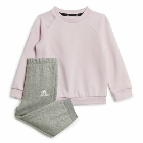 Ensemble de Sport pour Enfants Adidas Essentials Logo Rose de Adidas, Ensembles de sport - Réf : S6485735, Prix : 0,00 €, Rem...