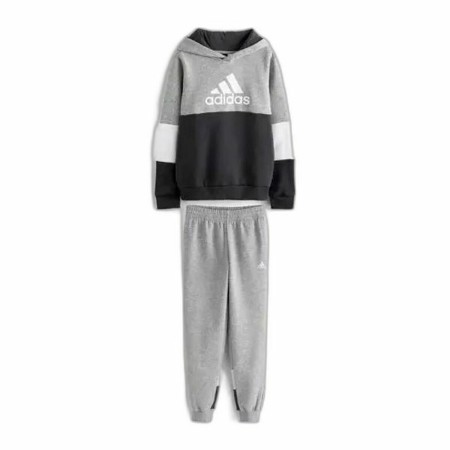 Sportset für Kinder Adidas Colourblock Fleece Grau von Adidas, Sets - Ref: S6485751, Preis: 46,37 €, Rabatt: %