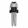 Conjunto Desportivo para Crianças Adidas Colourblock Fleece Cinzento de Adidas, Conjuntos desportivos - Ref: S6485751, Preço:...