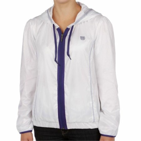 Veste de Sport pour Femme Wilson Ball Buster Blanc de Wilson, Vêtements chauds - Réf : S6485808, Prix : 55,13 €, Remise : %