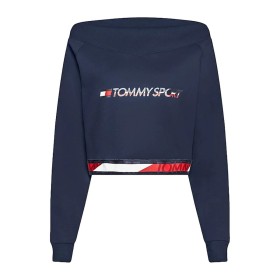 Sweat sans capuche femme Tommy Hilfiger Crop V Neck Bleu foncé de Tommy Hilfiger, Femme - Réf : S6486491, Prix : 0,00 €, Remi...