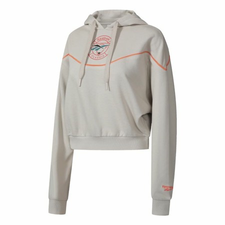 Sweat à capuche femme Reebok Classic Trail Beige | Tienda24 - Global Online Shop Tienda24.eu