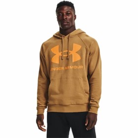 Herren Sweater mit Kapuze Under Armour Rival Big Logo Ocker von Under Armour, Herren - Ref: S6486505, Preis: 43,32 €, Rabatt: %