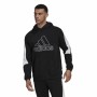 Felpa con Cappuccio Uomo Adidas Future Icons Nero | Tienda24 - Global Online Shop Tienda24.eu