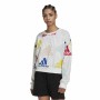 Sweat sans capuche femme Adidas Essentials Multi-Coloured Blanc de Adidas, Femme - Réf : S6486512, Prix : 0,00 €, Remise : %