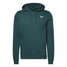 Polar com Capuz Homem Reebok Identity Fleece Verde de Reebok, Homem - Ref: S6486524, Preço: 33,42 €, Desconto: %