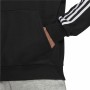 Sudadera con Capucha Hombre Adidas Essentials 3 Stripes Negro de Adidas, Hombre - Ref: S6486529, Precio: 46,73 €, Descuento: %