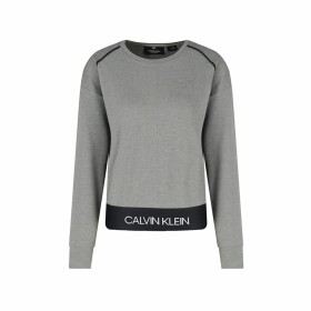 Women’s Sweatshirt without Hood Calvin Klein Light grey by Calvin Klein, Women - Ref: S6486531, Price: 73,18 €, Discount: %