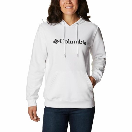 Sweat à capuche femme Columbia Logo Blanc de Columbia, Femme - Réf : S6486557, Prix : 0,00 €, Remise : %