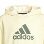 Felpa con Cappuccio Unisex Adidas Future Icons Badge of Sport Giallo | Tienda24 - Global Online Shop Tienda24.eu