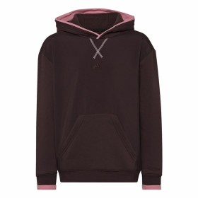 Sweat à capuche unisex Adidas All Szn Marron de Adidas, Garçon - Réf : S6486611, Prix : 44,35 €, Remise : %