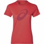 Camiseta de Manga Corta Mujer Asics SS Graphic Rojo | Tienda24 - Global Online Shop Tienda24.eu