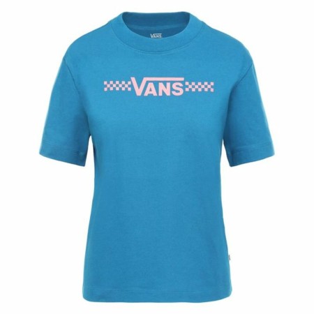 Women’s Short Sleeve T-Shirt Vans Funnier Times Blue | Tienda24 - Global Online Shop Tienda24.eu