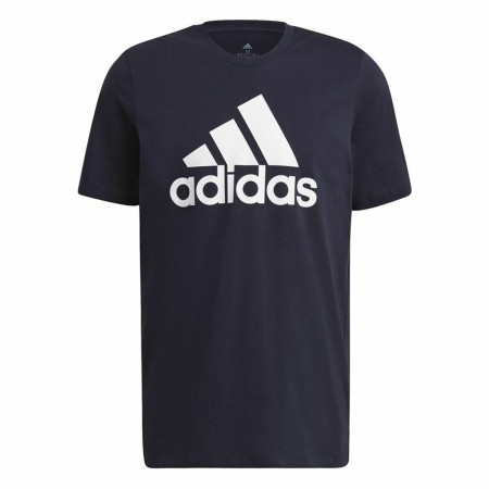 Maglia a Maniche Corte Uomo Essentials Big Logo Adidas Legend Ink Azzurro di Adidas, Uomo - Rif: S6486718, Prezzo: 0,00 €, Sc...