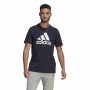 Maglia a Maniche Corte Uomo Essentials Big Logo Adidas Legend Ink Azzurro di Adidas, Uomo - Rif: S6486718, Prezzo: 0,00 €, Sc...